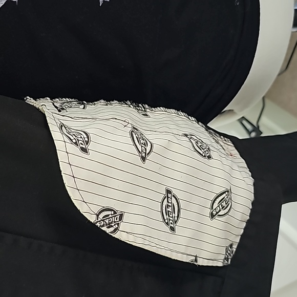 Ladies Dickies Girl Jacket Black Twill Size Large Juniors - Picture 7 of 9